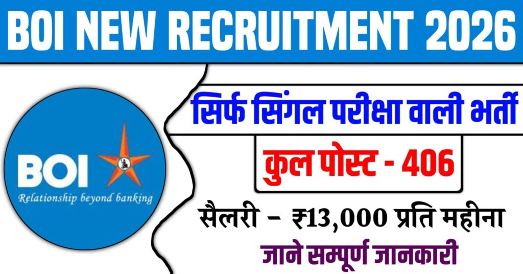 BOI Apprentice Recruitment 2026