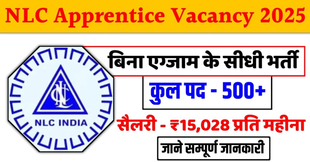 NLC Apprentice Bharti 2025