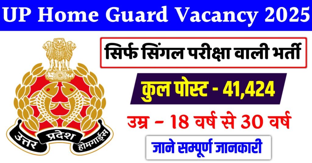 Up Home Guard Bharti 2025