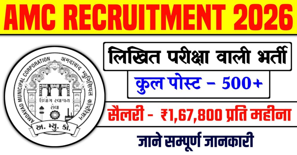 AMC Recruitment 2026