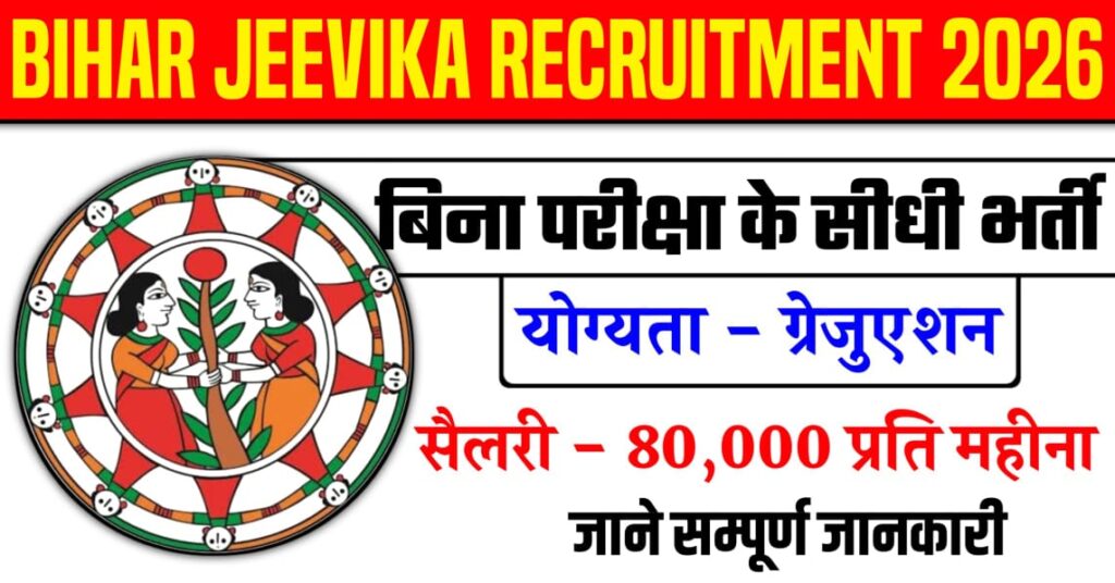 Bihar Jeevika Recruitment 2026