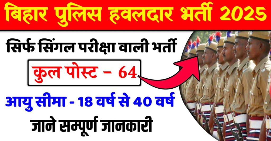Bihar Police Havildar Clerk Bharti 2026