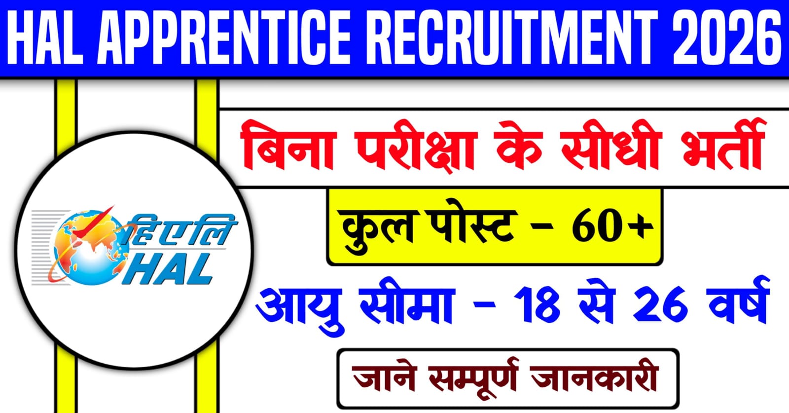 HAL Apprentice Recruitment 2026