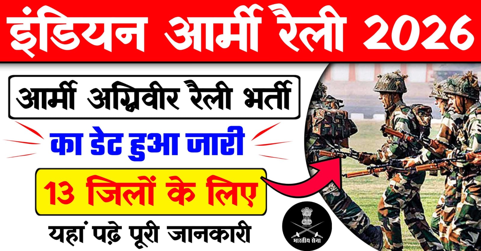 Indian Army Rally Bharti 2026