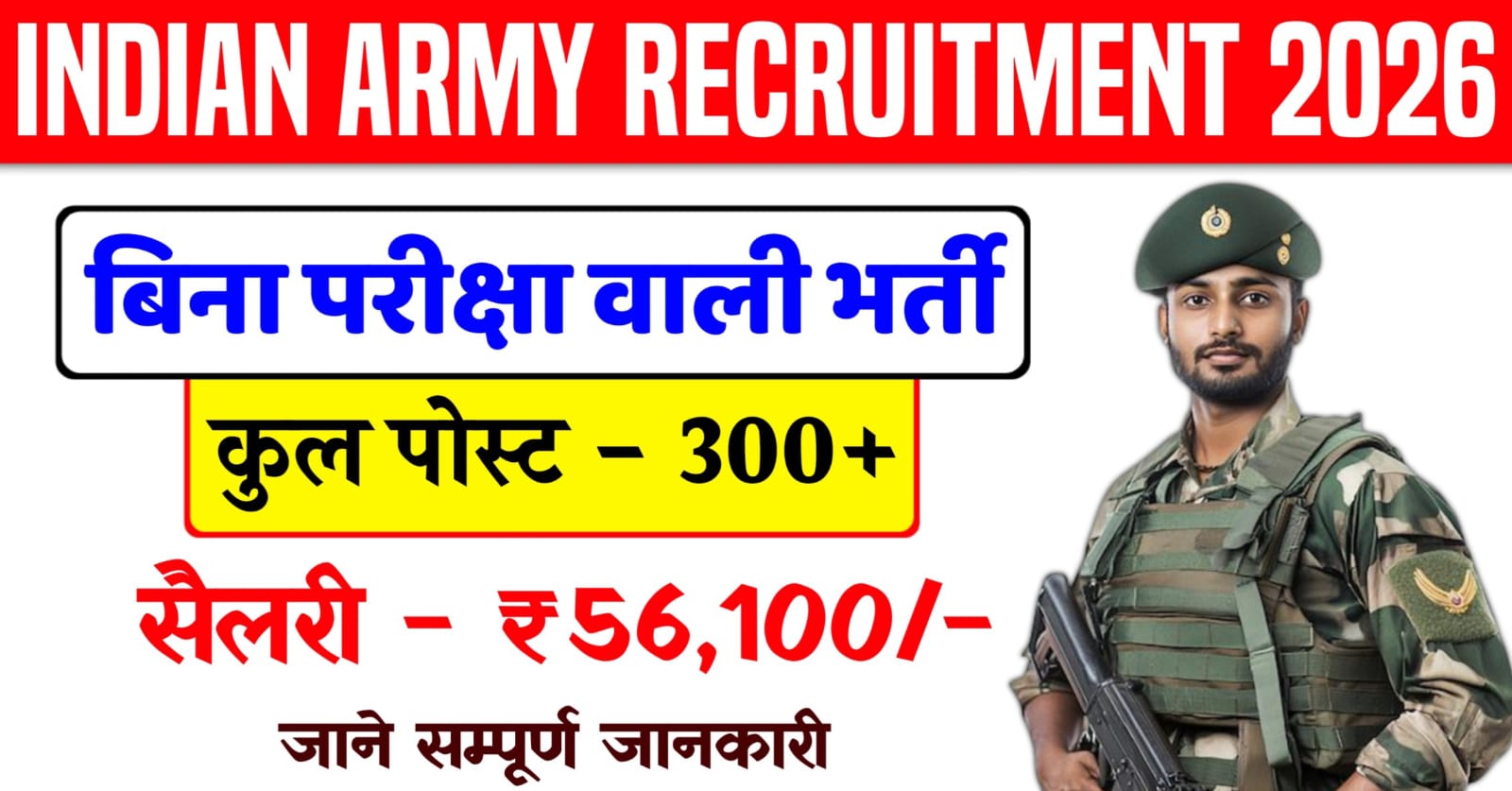 Indian Army Recruitment 2026