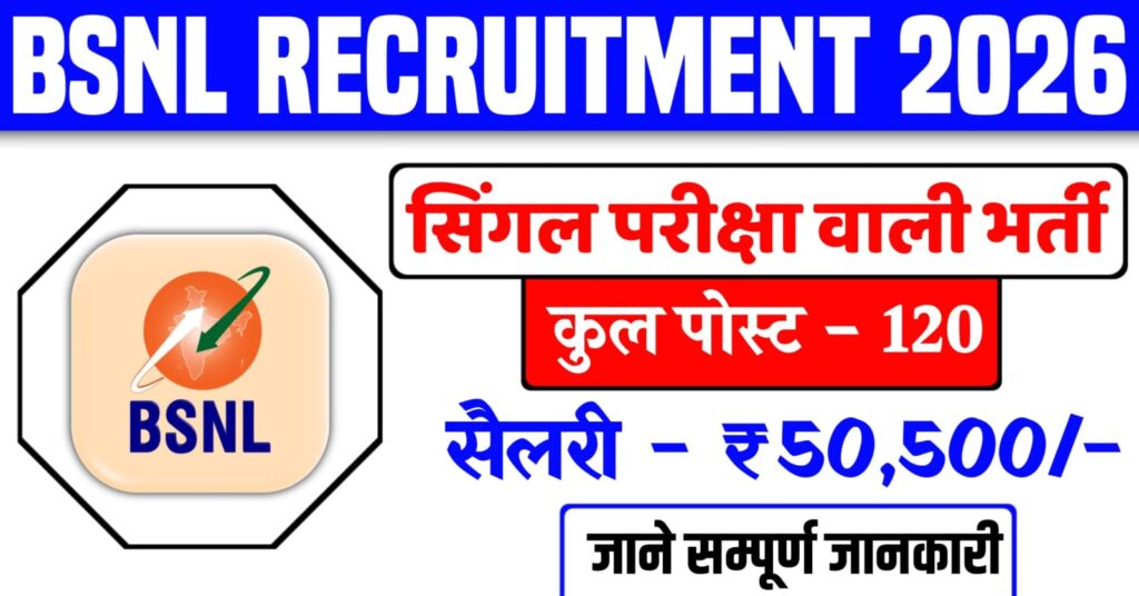 BSNL Recruitment 2026
