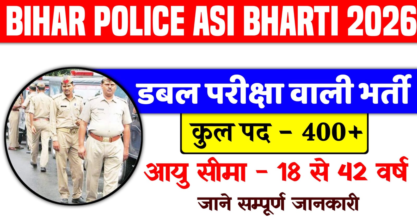 Bihar Police ASI Recruitment 2026