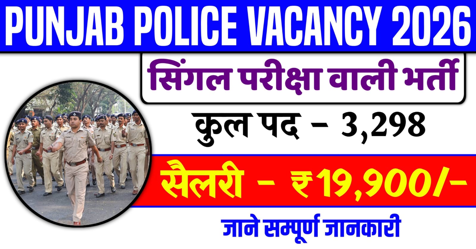 Punjab Police Constable Recruitment 2026