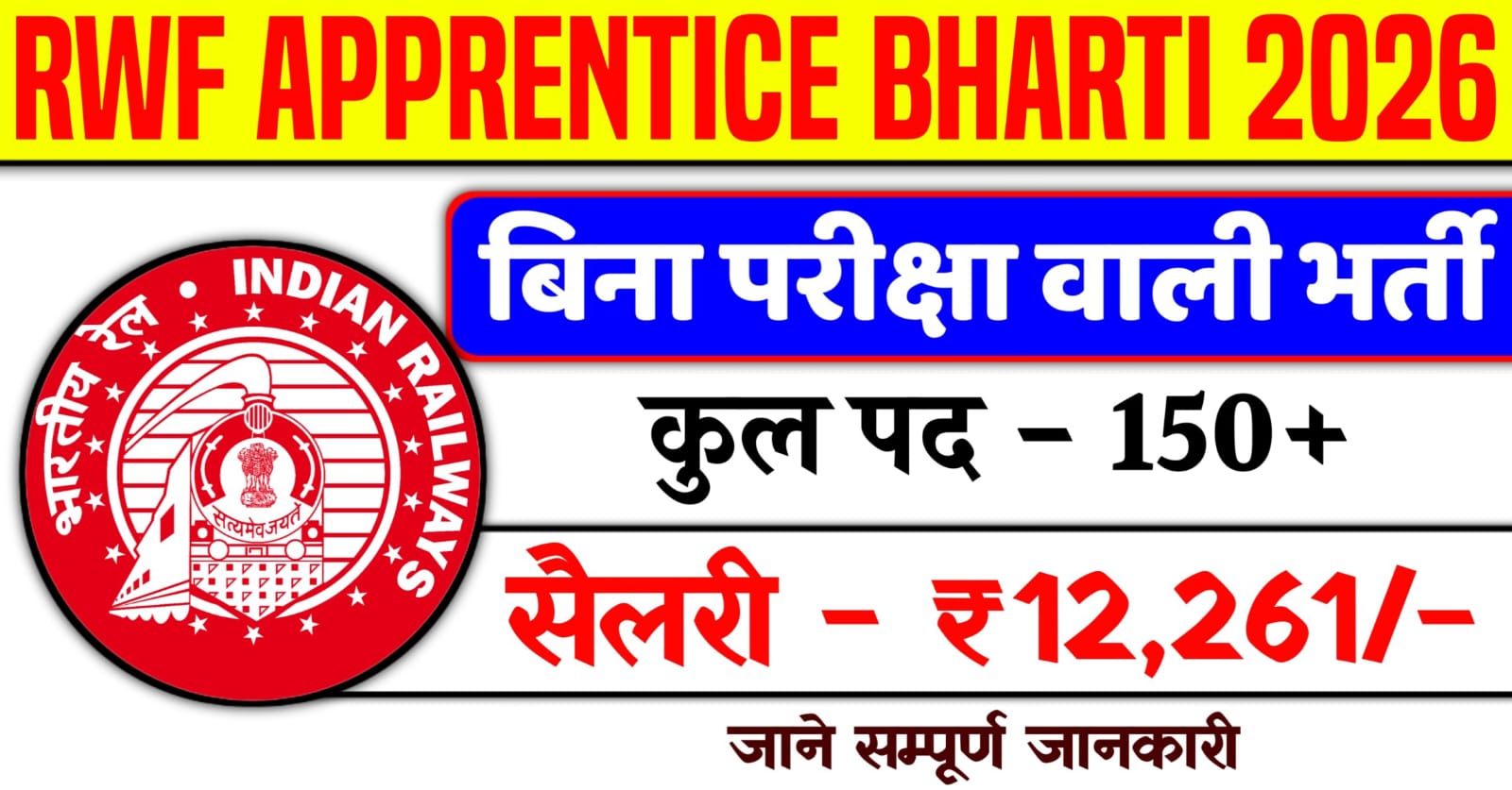 RWF Apprentice Recruitment 2026